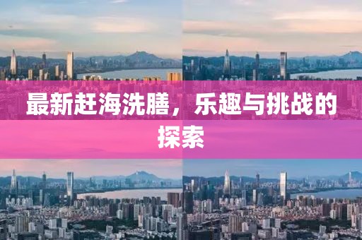 最新赶海洗膳，乐趣与挑战的探索