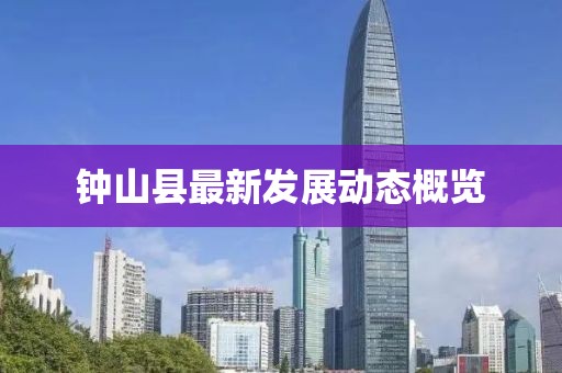 钟山县最新发展动态概览