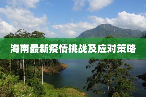 海南最新疫情挑战及应对策略