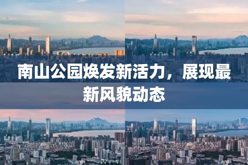 南山公园焕发新活力，展现最新风貌动态