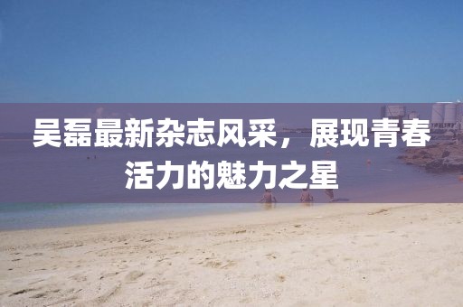吴磊最新杂志风采，展现青春活力的魅力之星