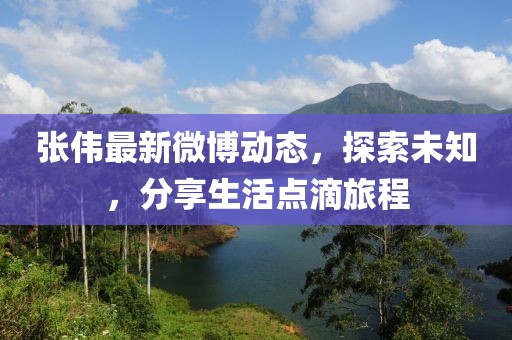 张伟最新微博动态，探索未知，分享生活点滴旅程
