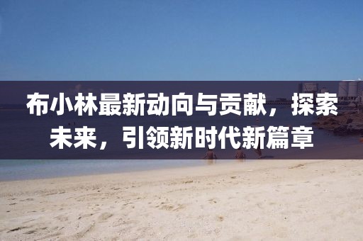 布小林最新动向与贡献，探索未来，引领新时代新篇章