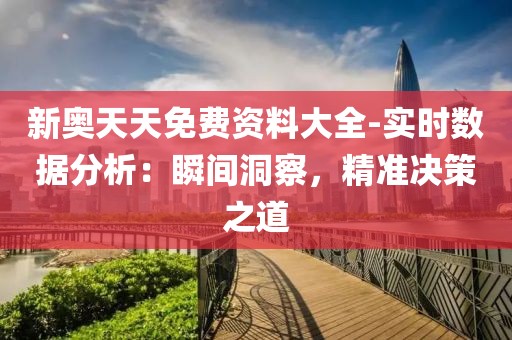 新奥天天免费资料大全-实时数据分析：瞬间洞察，精准决策之道