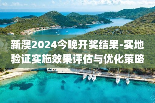 新澳2024今晚开奖结果-实地验证实施效果评估与优化策略