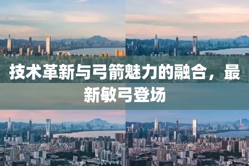 技术革新与弓箭魅力的融合，最新敏弓登场