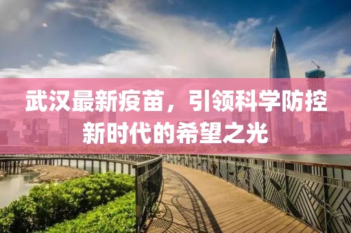武汉最新疫苗，引领科学防控新时代的希望之光