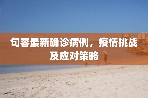 句容最新确诊病例，疫情挑战及应对策略