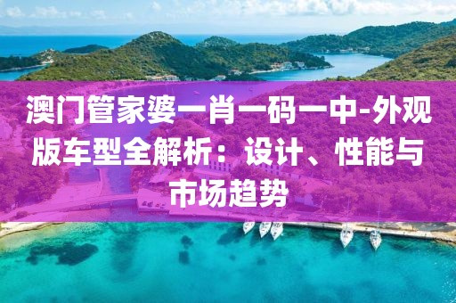 澳门管家婆一肖一码一中-外观版车型全解析：设计、性能与市场趋势