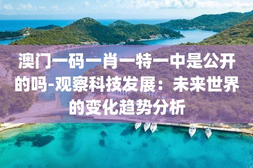 澳门一码一肖一特一中是公开的吗-观察科技发展：未来世界的变化趋势分析